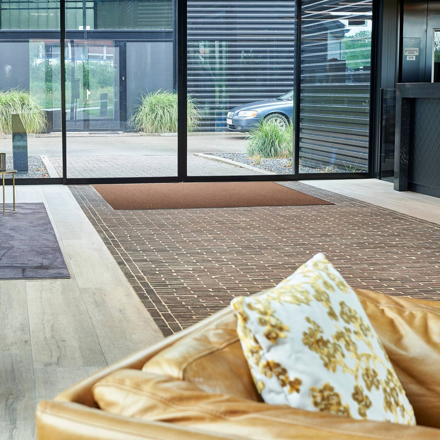 INTR. Moist Schoonloopmat | Walnootbruin | 200cm